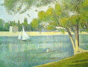 Georges Seurat - The Siene at la Grande Jatte 1888