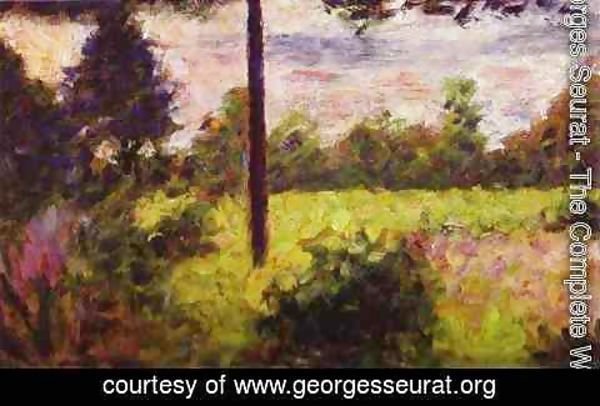 Georges Seurat - Forest of Barbizon