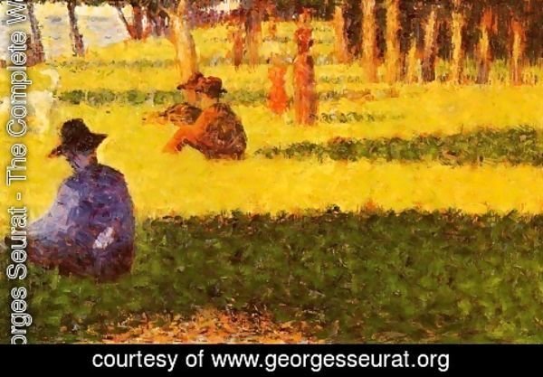 Georges Seurat - La Grande Jatte 9