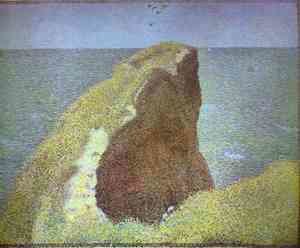 Georges Seurat - Le Bec du Hoc, Grandcamp