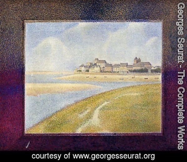 Georges Seurat - Le Crotoy, Upstream