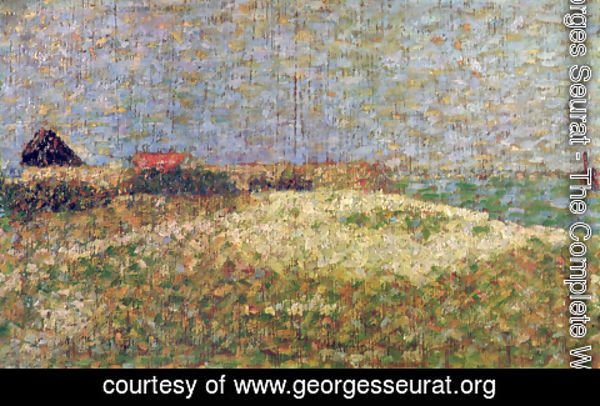 Georges Seurat - The away Samson in Grandcamp