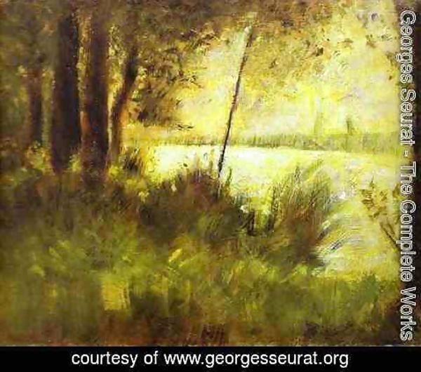 Georges Seurat - Grassy Hill 1881-82