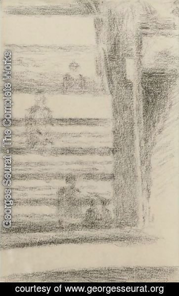 Georges Seurat - Les Gradins