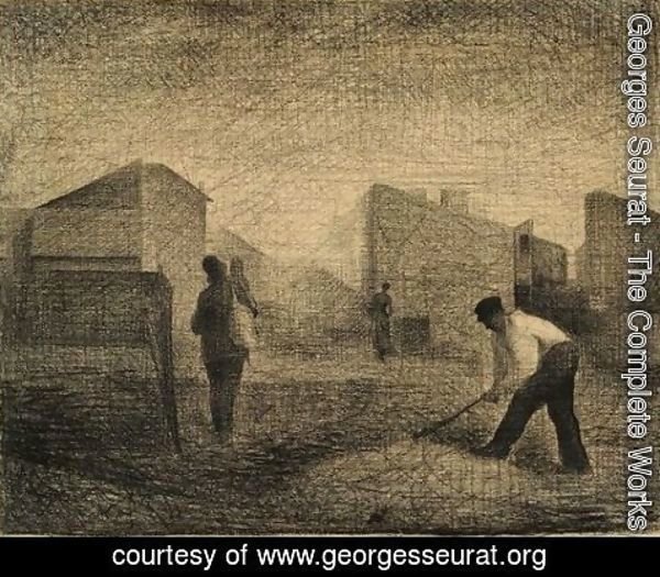 Georges Seurat - Stone breakers, Le-Raincy
