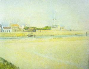 Georges Seurat - The Channel at Gravelines, Grand Fort-Philippe 2