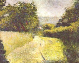 Georges Seurat - The Hollow Way