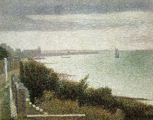Georges Seurat - The English Channel at Grandcamp