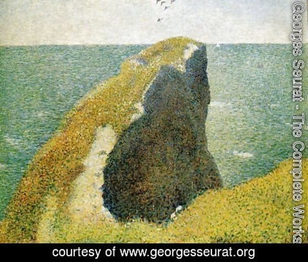 Georges Seurat - The Bec du Hoc, Grandcamp
