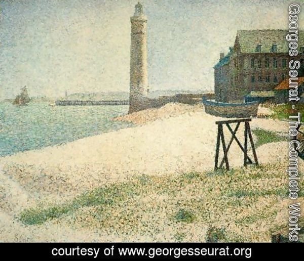 Georges Seurat - Hospice and Lighthouse, Honfleur