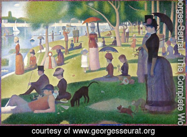 Georges Seurat - Sunday Afternoon on the Island of la Grande Jatte  1886
