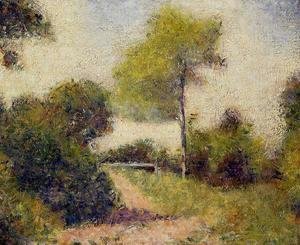 Georges Seurat - The Hedge Aka The Clearing