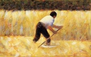 Georges Seurat - The Mower