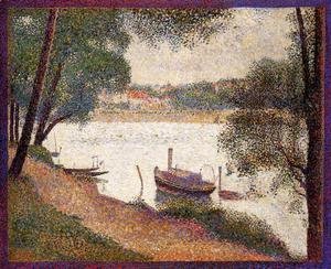 Georges Seurat - The Seine At La Grande Jatte In The Sprin