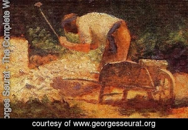 Georges Seurat - The Stone Breaker3