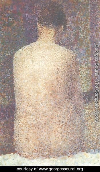 Georges Seurat - Model from Behind