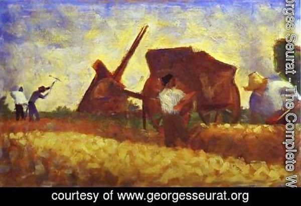 Georges Seurat - Les Terrassiers
