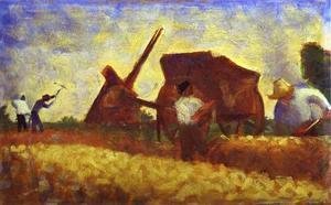 Georges Seurat - Les Terrassiers