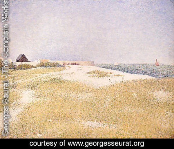 Georges Seurat - View of Fort Samson
