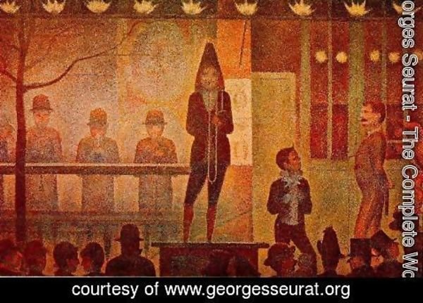 Georges Seurat - The Side Show