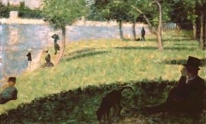 Georges Seurat - La Grande Jatte (Study) 1
