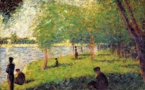 Georges Seurat - La Grande Jatte (Study) 2