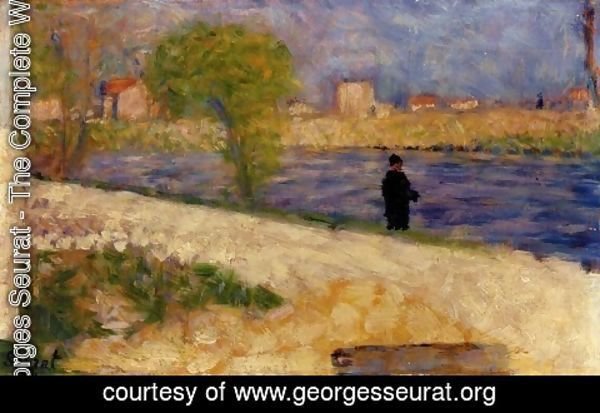Georges Seurat - La Grande Jatte (Study) 3