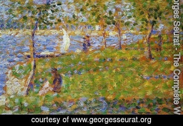 Georges Seurat - La Grande Jatte 3