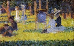 Georges Seurat - La Grande Jatte 11