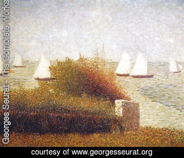 Georges Seurat - La Rade de Grandcamp
