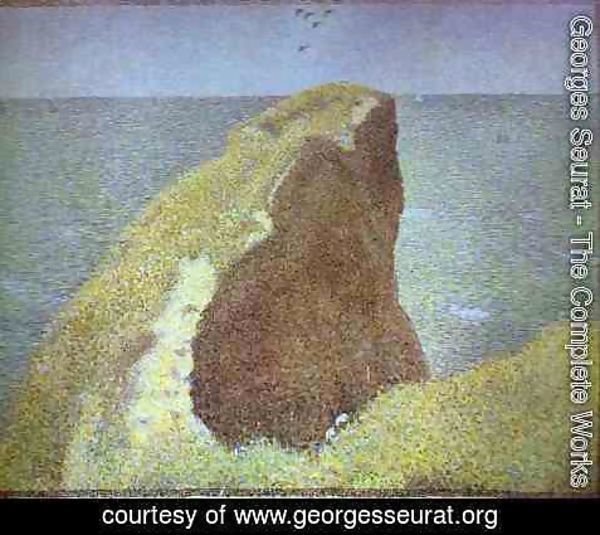 Georges Seurat - Le Bec du Hoc, Grandcamp
