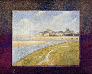 Georges Seurat - Le Crotoy, Upstream