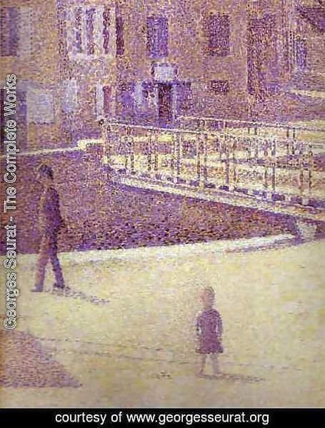 Georges Seurat - Port-en-Bessin1 (detail)