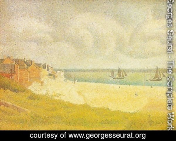 Georges Seurat - Sight of Le Crotoy from the north