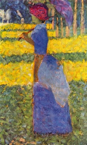 Georges Seurat - woman with umbrella