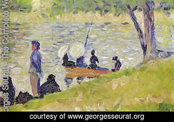 Georges Seurat - Study of La Grande Jatte