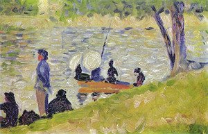 Georges Seurat - Study of La Grande Jatte