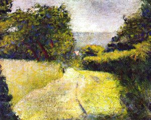 Georges Seurat - The Sunken lane