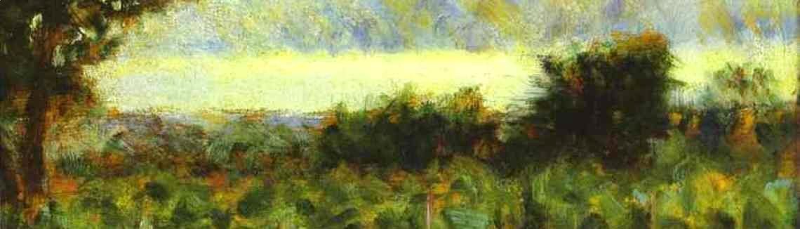 Georges Seurat - Landsacape 1882-83