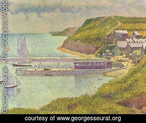 Georges Seurat - Marine (Port en Bessin)