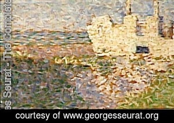 Georges Seurat - Ruins at Grandcamp