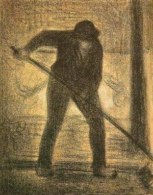 Georges Seurat - The Garbage Picker