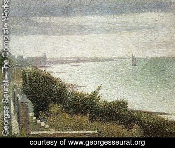 Georges Seurat - The English Channel at Grandcamp