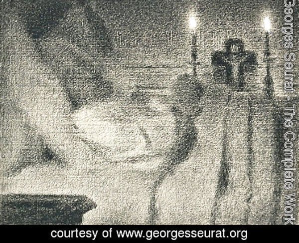 Georges Seurat - Anais Faivre Haumonte on her deathbed
