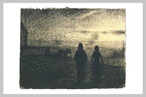 Georges Seurat - Ploughing