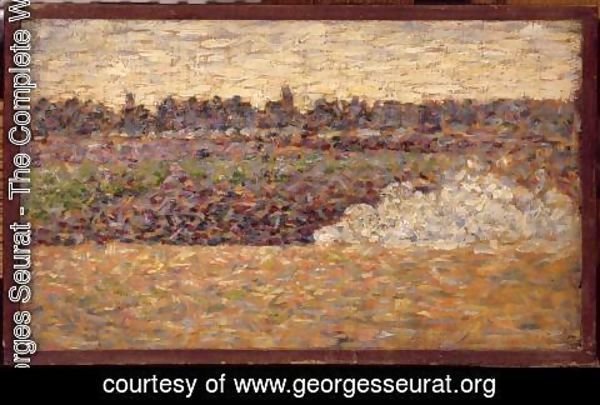 Georges Seurat - Landscape at Grandcamp