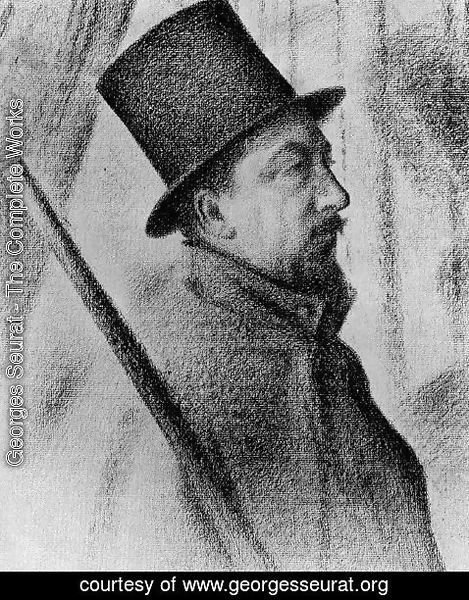 Georges Seurat - Portrait of Paul Signac