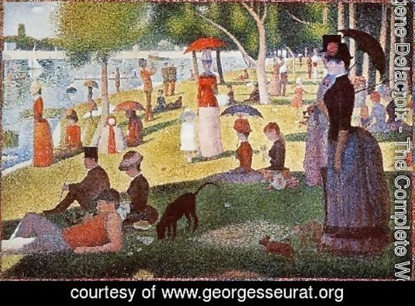 Georges Seurat - A Sunday Afternoon On The Island Of La Grande Jatte