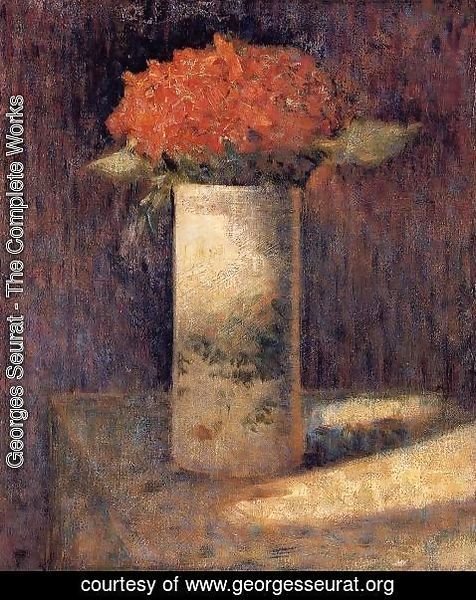 Georges Seurat - Boquet In A Vase