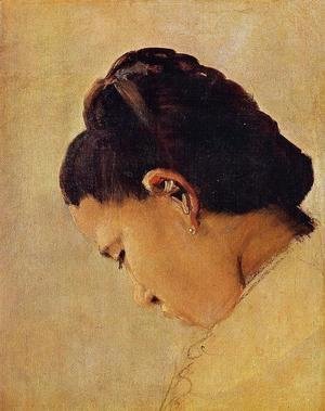 Georges Seurat - Head Of A Girl